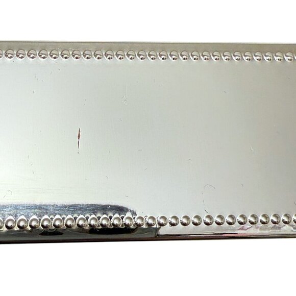 Martha Stewart Photo Frame Polished Silvertone for 8x10 Wedding Luxury Decor - Picture 7 of 8